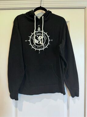 Black Hoodie from Island Hoppin Brewery on Orcas Island, WA